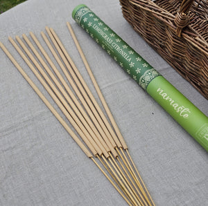 Perfect for the backyard and patios, these Large Lemongrass and Citronella Incense Sticks are a must-have for the great outdoors. Simply pop them in a planter or in the ground.&nbsp;For outdoor use. Includes 10 sticks