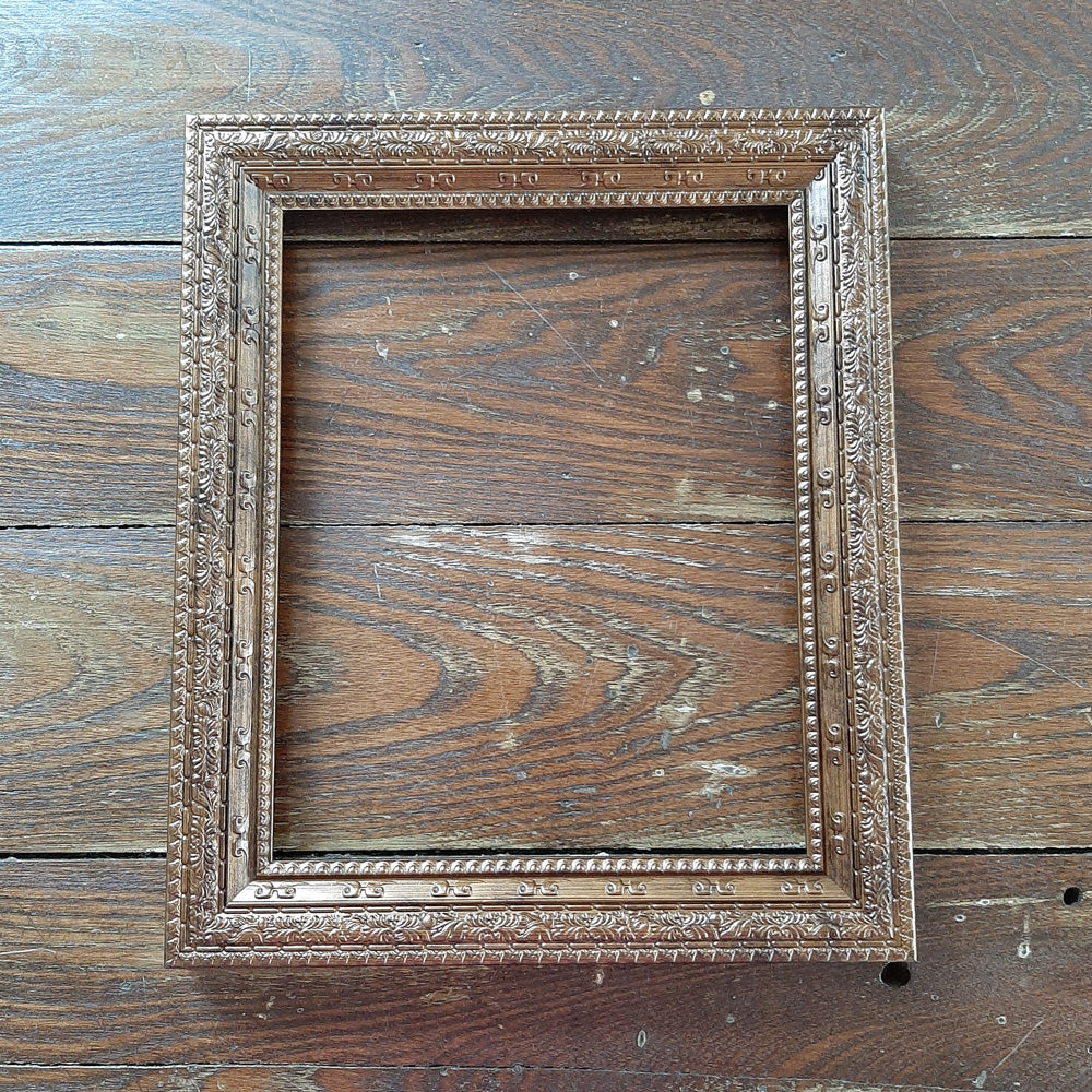 Antique Style Bronze Finish Frame