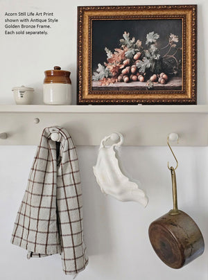 Acorn Still Life Art Print, Cottage Kitchen, Rustic Kitchen, English Kitchen
