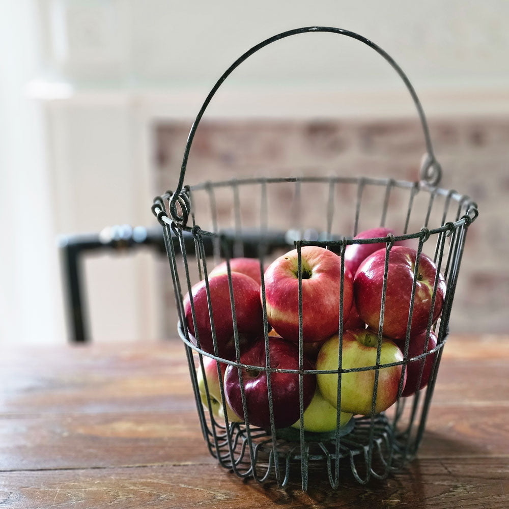 Primitive Wire Basket Set - Farmhouse Wares