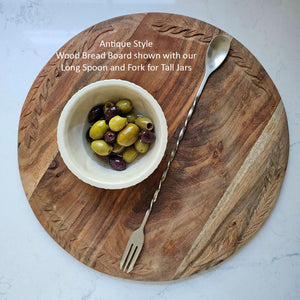 Antique Style Wood Bread Board