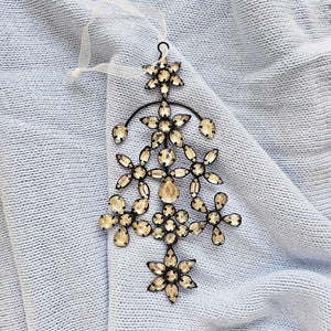 Antique Bronze Gem Ornament