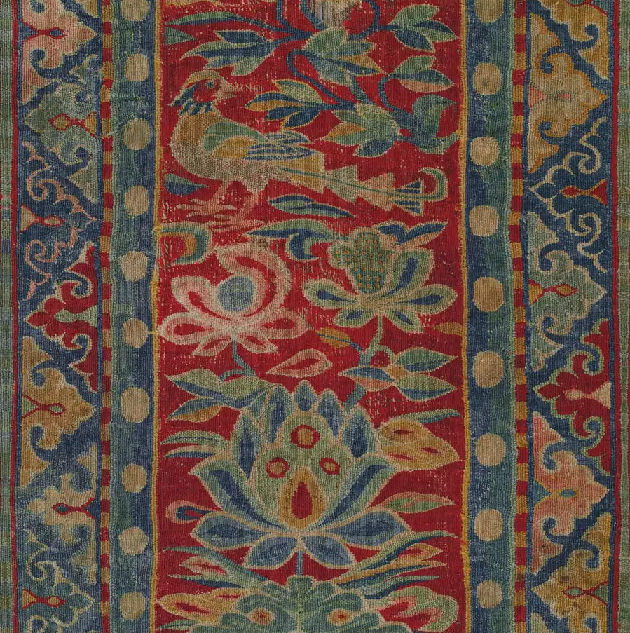 Add old-world, moody charm to any room with this stunning replica of an Antique Tapestry. Printed on fabric, giving this piece a rich, textured look. Stretched on a wood frame. Eco Friendly inks. Made in the USA. 12" x 18"H