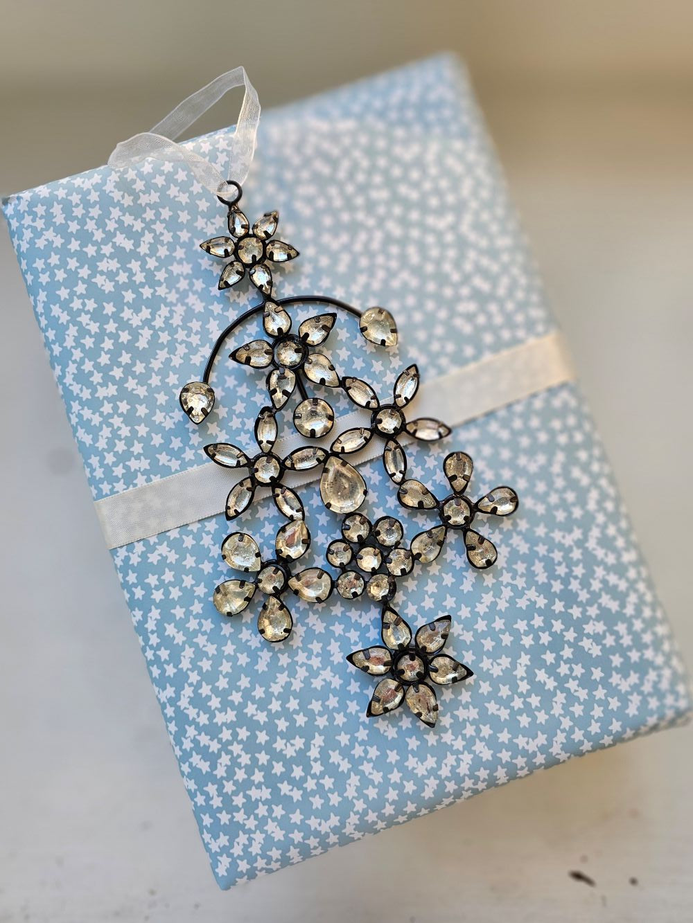 Antique Bronze Gem Ornament