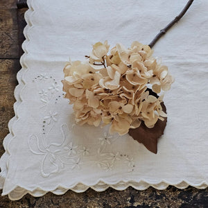 Antique White Winter Hydrangea Pick