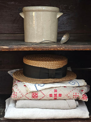 Antique Style Stoneware Crock