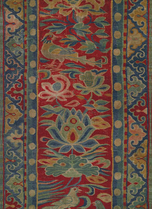 Add old-world, moody charm to any room with this stunning replica of an Antique Tapestry. Printed on fabric, giving this piece a rich, textured look. Stretched on a wood frame. Eco Friendly inks. Made in the USA. 12" x 18"H