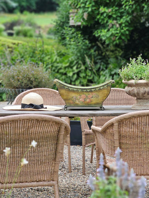 Antiqued French Style Planter