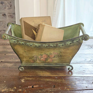 Antiqued French Style Planter