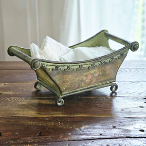 Antiqued French Style Planter