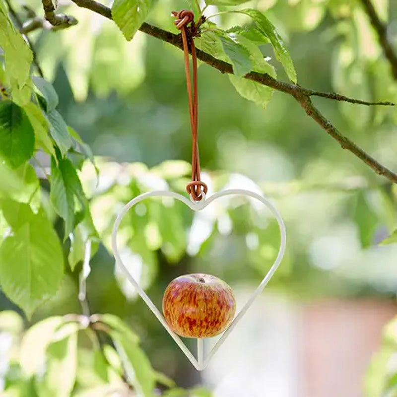 Heart Apple Bird Feeder