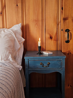 The understated elegance of our Blacksmith Taper Candle Holder lends an historic charm to any room. This artfully crafted black metal piece captures the essence of traditional metalwork with its hand-forged aesthetic, bringing timeless character to any space. The refined minimalist silhouette complements both contemporary and classic interiors, while its sturdy construction accommodates standard taper candles.