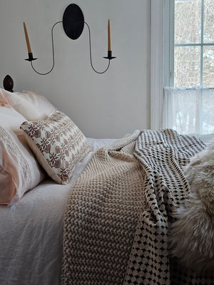 Camille Floral Bolster Pillow