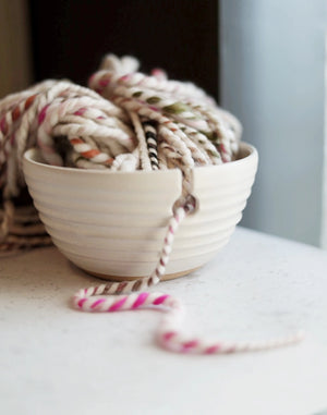Handmade Ceramic Yarn Bowl