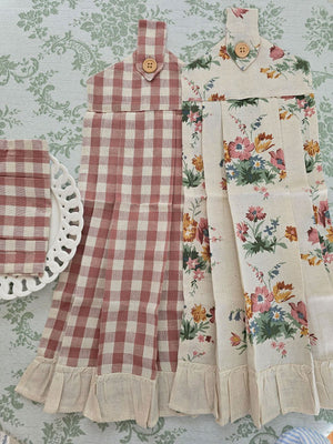 Cottage Rose Kitchen Towel Set