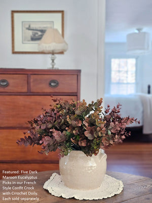 French Style Stoneware Confit Crock