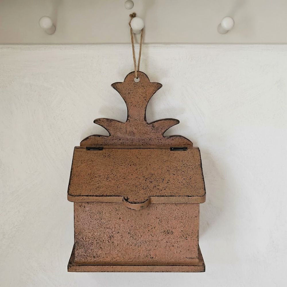 Distressed Primitive Recipe Box