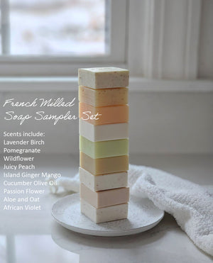 French Milled Aromatherapy Soap Sampler Set