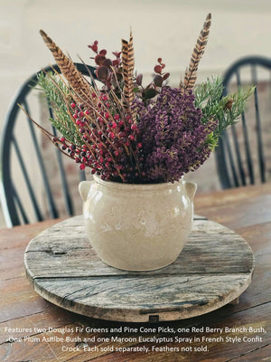 French Style Stoneware Confit Crock