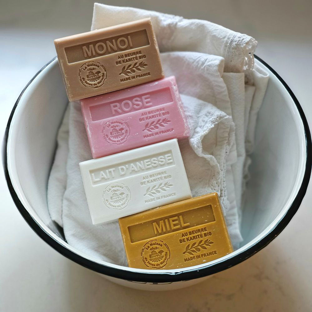 French Artisan Soap of Provence, Set of Four