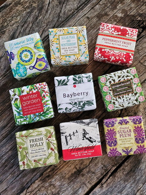 French Milled Holiday Soap Sampler Set