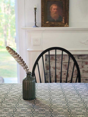 The Forest Green Vase Set brings a refined touch of nature into your living space, combining texture and elegance effortlessly. This curated trio features three distinct ceramic vases, each showcasing unique shapes and intricate textured patterns that create visual interest and depth. 
