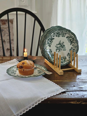 White Lace Napkins, Set of Two