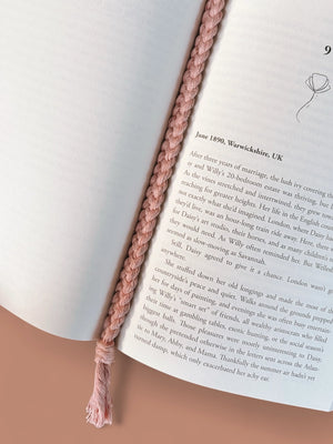 Heart Locket Bookmark Braid