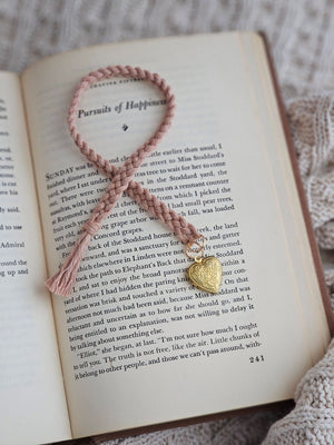 Heart Locket Bookmark Braid