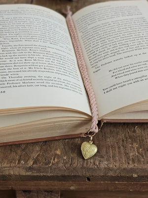 Heart Locket Bookmark Braid