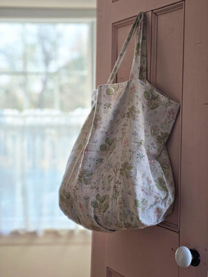 Linen French Market Bag