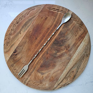 Long Spoon and Fork for Tall Jars