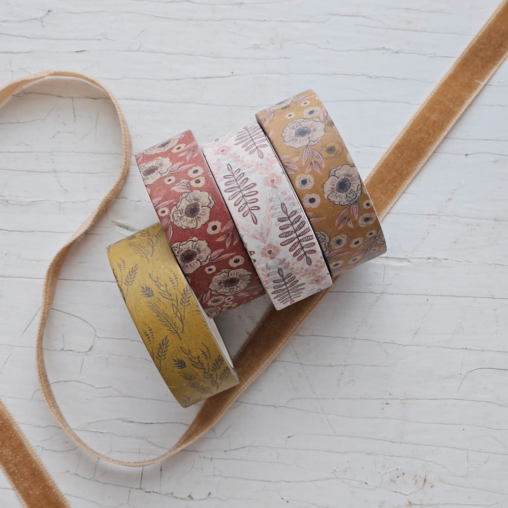 Masking Washi Tape Nordic Pastels And Plaid Set Of 6