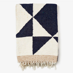 Sawtooth Star Handwoven Throw