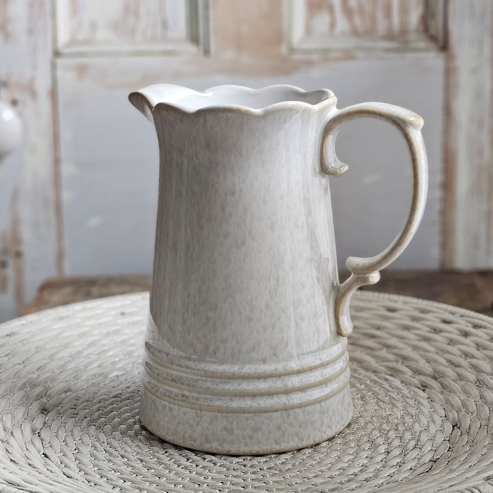 Odette Scalloped Pitcher