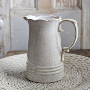 Odette Scalloped Pitcher