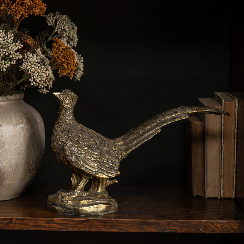 Golden Pheasant Statuette
