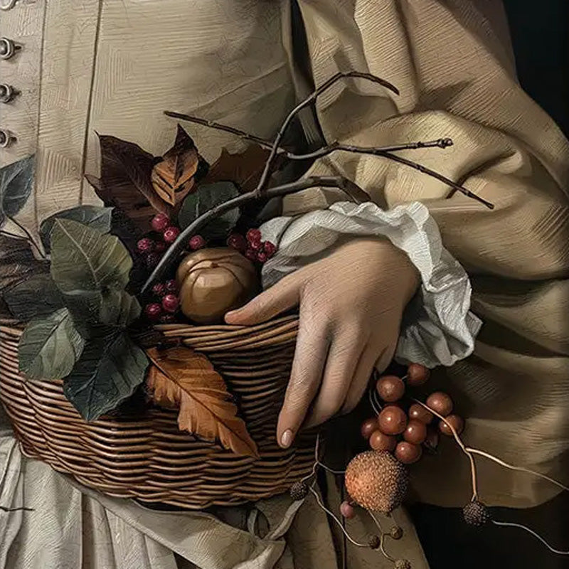 Pilgrim's Basket Art Print