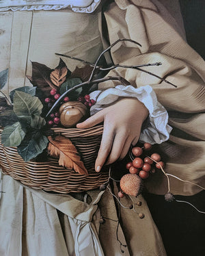 Pilgrim's Basket Art Print