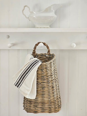 Bistro Style Black Stripe Kitchen Towel Set