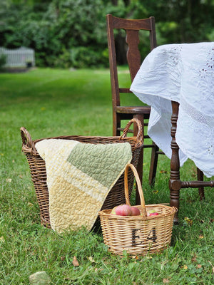 Add a cozy, vintage farmhouse feel to a guest room or reading nook with this quilted throw. Our Prairie Meadow Patchwork Quilt Throw Blanket is made of 100% cotton. Featuring a classic patchwork design in soothing shades of sage green, beige, white, buttercream gold, and cream, this throw adds a serene, cottage-inspired touch to any space. Crafted with a 100% soft cotton cover, it’s lightweight yet warm—perfect for year-round use.