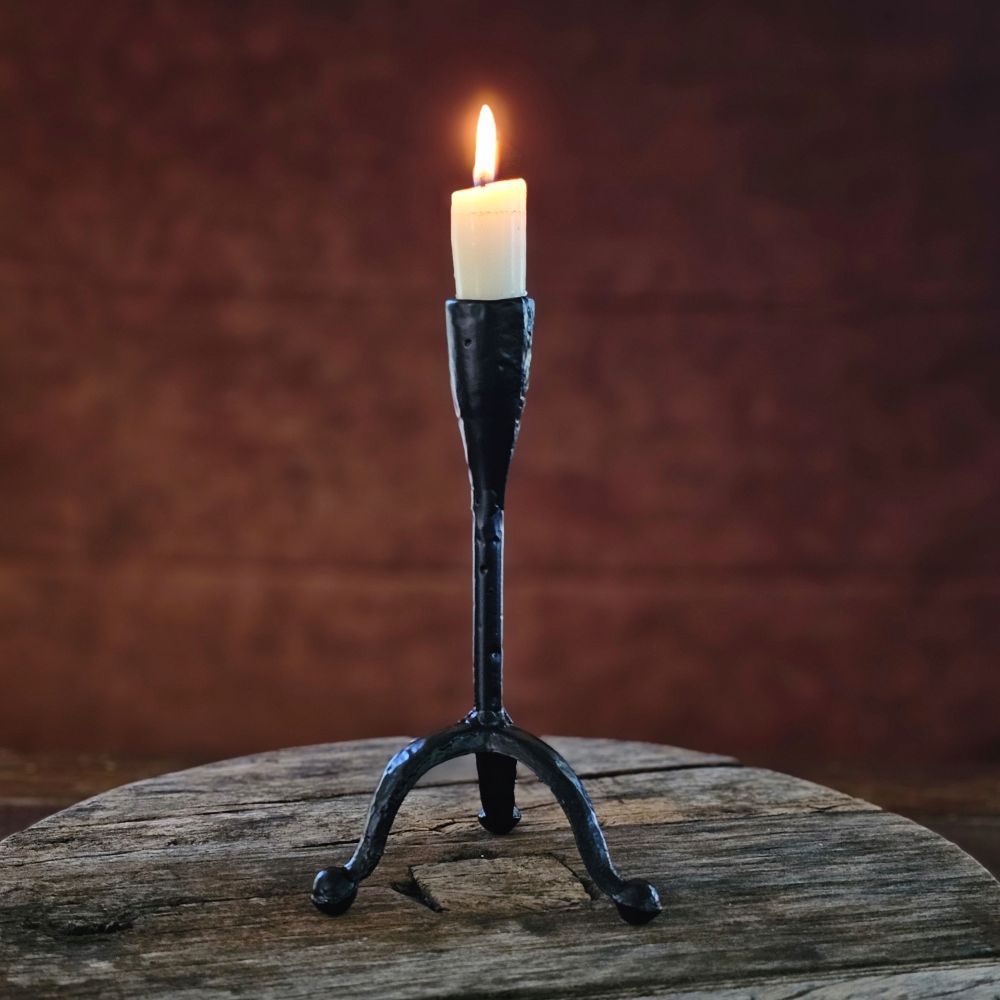 Primitive Blacksmith Taper Candle Holder