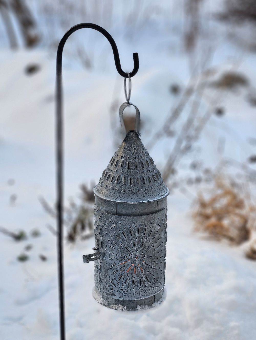 Primitive Watchman's Candle Lantern - Farmhouse Wares
