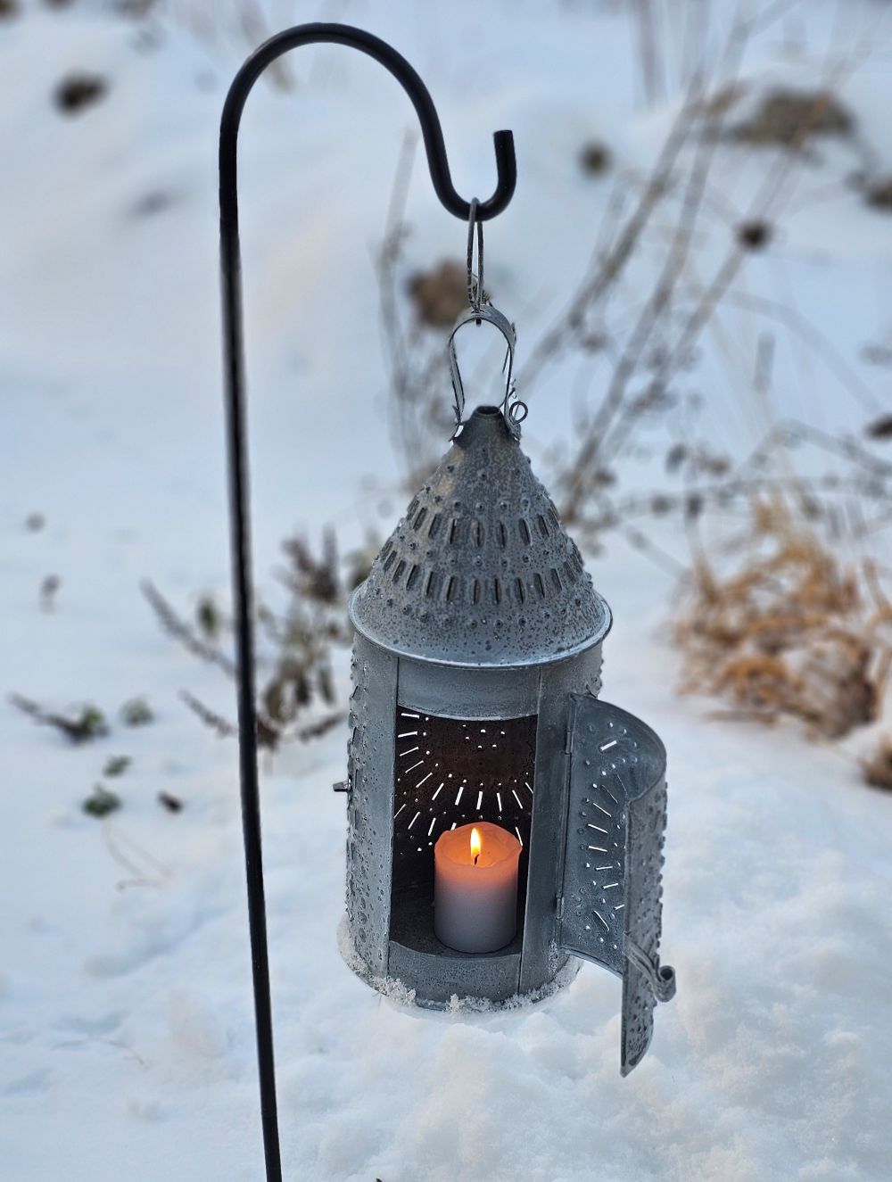 Primitive Watchman's Candle Lantern - Farmhouse Wares