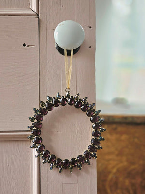 Renaissance Jeweled Wreath Ornament