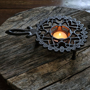 Round Cast Iron Pot Warmer Trivet
