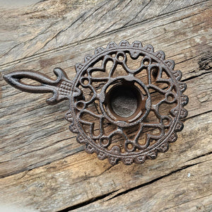 Round Cast Iron Pot Warmer Trivet