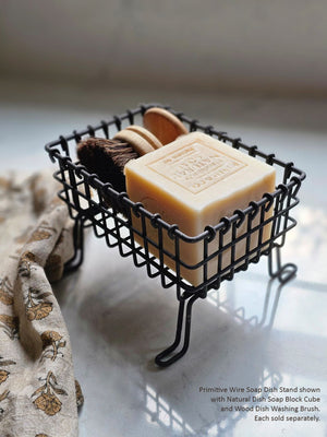 Primitive Wire Soap Dish Stand