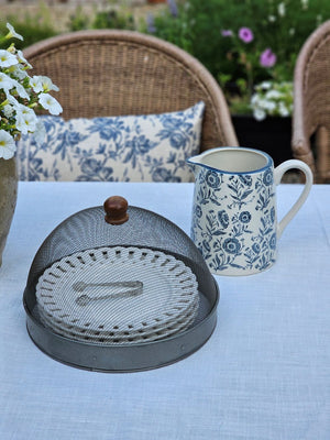 Screen Food Covers with Metal Base, Set of Three