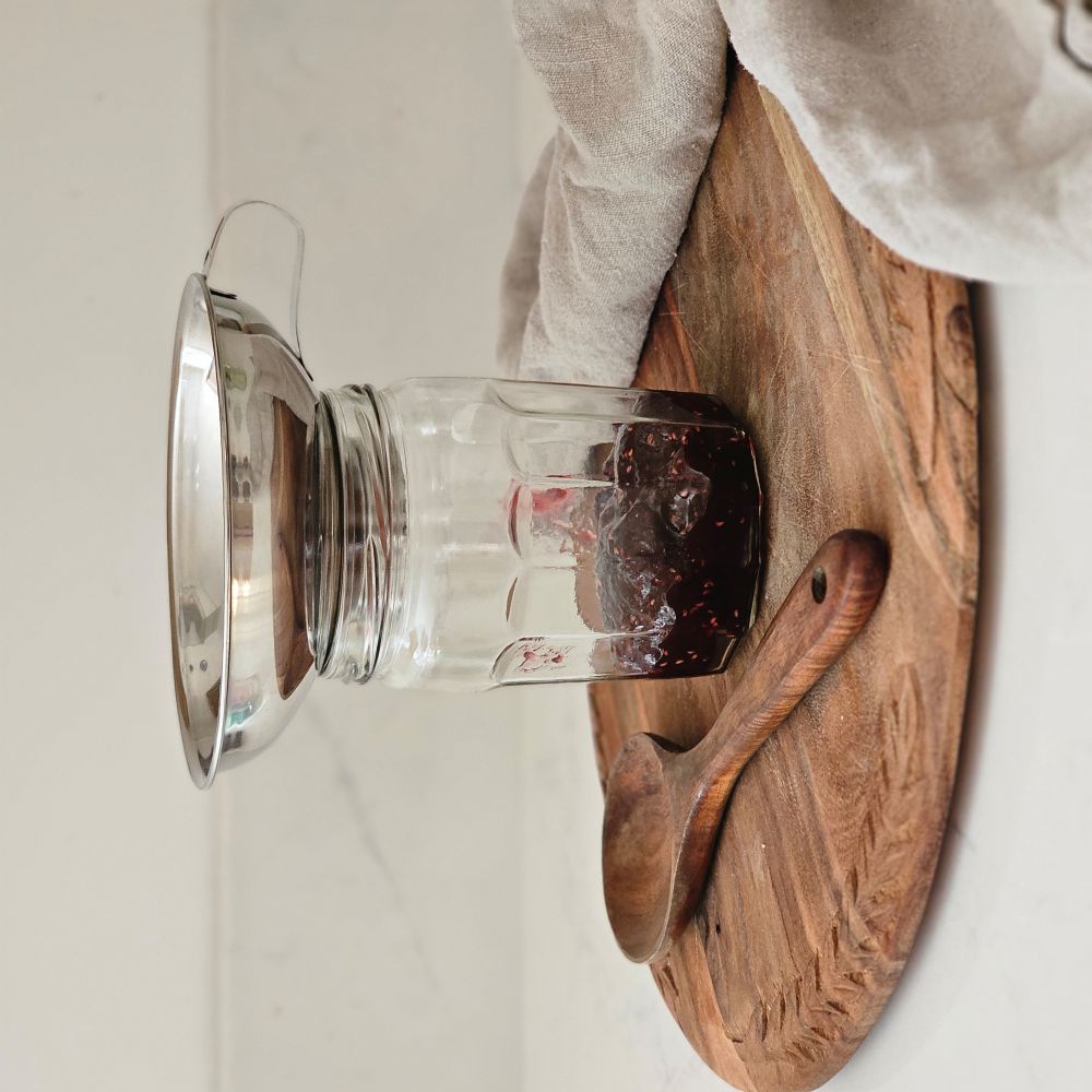 The Stainless Steel Mason Jar Funnel is designed to work with both Regular and Wide Mouth Mason jars, as well as other containers. The opening is slightly smaller than a Regular Mouth opening; it fits all Mason jars perfectly. This stainless steel is ideal for canning small batches of baby food, sauces, jams and purees. In addition to canning, it can be used to neatly portion batter into muffin tins or cake pans, or pair it with a strainer or cheesecloth for filtering homemade broths and juices 